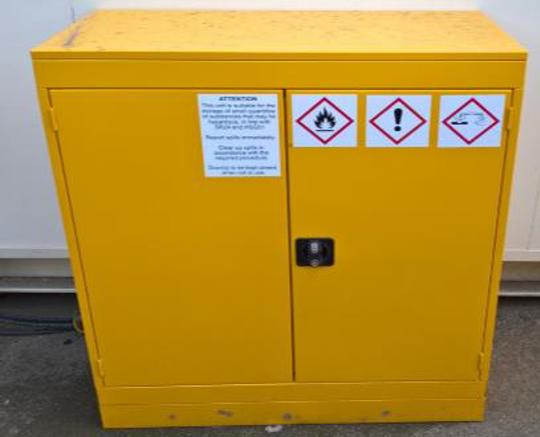 SHE VIS 027 Visual Standards Flammable Liquids Store